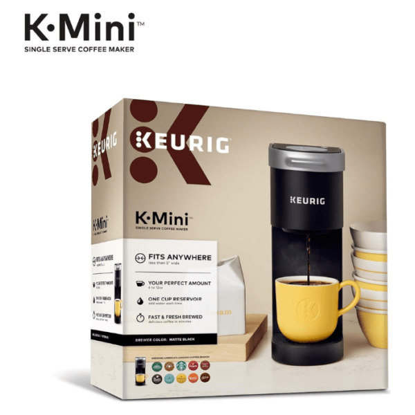 Keurig K-Mini Single Serve Coffee Maker, Black