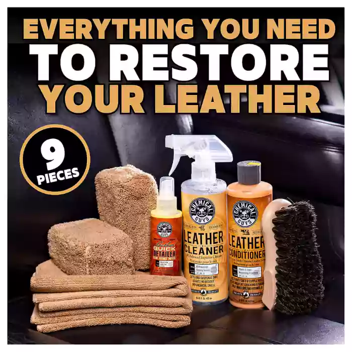 Chemical Guys Leather Cleaner and Leather Conditioner Kit