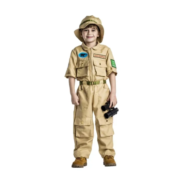 Dress Up America Zookeeper Costume for Kids inspires imaginative play & learning. Perfect for themed parties, career days, & more! Safari Explorer Set for Boys and Girls. Costumes for Kids. Kids Outfits.