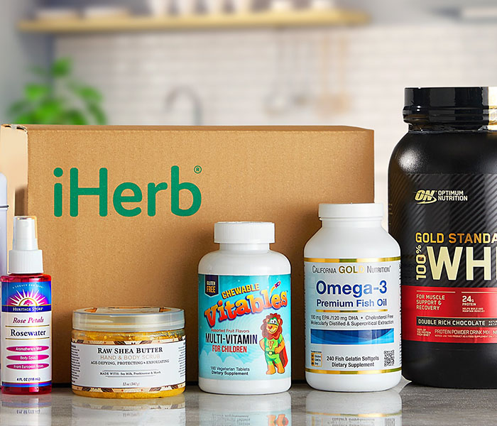 iHerb - 20% off for NEW Customers