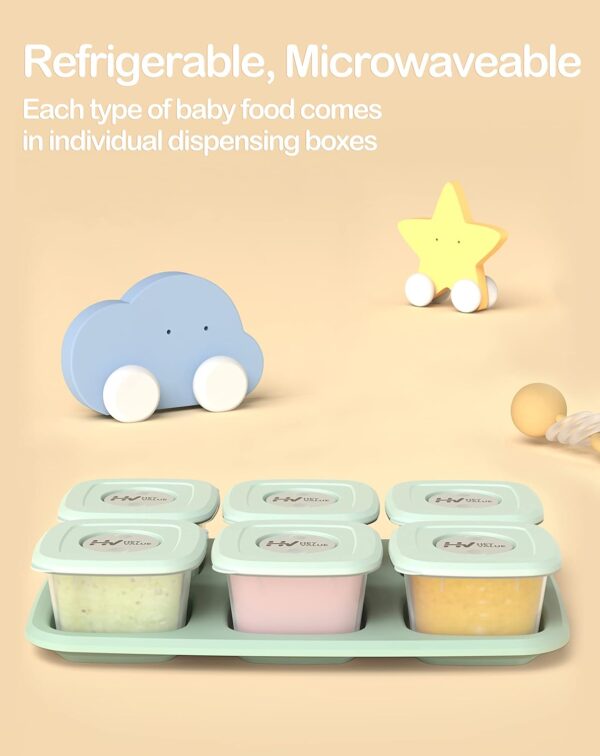 Prep fresh baby meals with ease! HEYVALUE 13-in-1 Baby Food Maker offers BPA-free, safe blending and storage for nutritious, homemade meals.