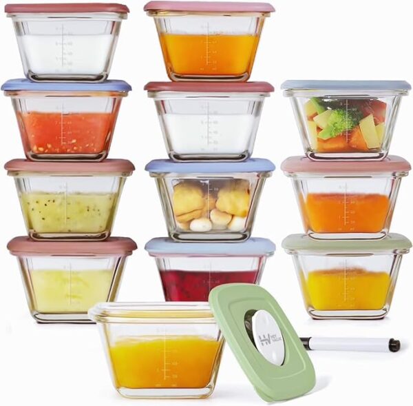 Prep fresh baby meals with ease! HEYVALUE 13-in-1 Baby Food Maker offers BPA-free, safe blending and storage for nutritious, homemade meals.