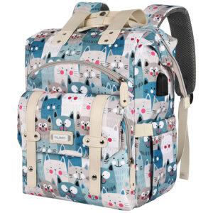 FALANKO Laptop Backpack for Women offers organization, comfort, & tech features like USB charging & RFID blocking, water resistance, and a travel purse and casual bookbag. For teacher, student work, nurse, doctor ... Say hello to efficient style! Laptop backpack for women, work backpack for women, stylish laptop backpack, travel backpack for women, large laptop backpack for women, stylish laptop backpack for women under $50, laptop backpack for students, laptop backpack for nurses/teachers/doctors. 