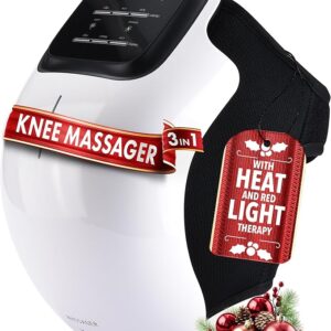Discover the FORTHiQ Knee Massager Smart, combining heat, red light, and massage therapy. Cordless, portable, and perfect for knee pain relief!