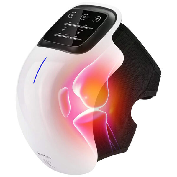 Discover the FORTHiQ Knee Massager Smart, combining heat, red light, and massage therapy. Cordless, portable, and perfect for knee pain relief!