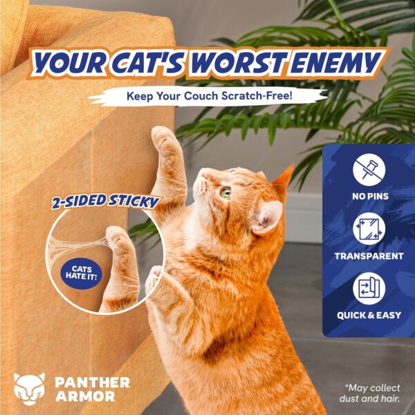 Panther Armor Cat Scratch Deterrent Tape 24 Mega pack