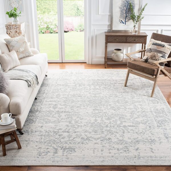 SAFAVIEH Madison Area Rug. SAFAVIEH Madison Rug. Snowflake Medallion Distressed Design, Non-Shedding & Easy Care, Ideal for High Traffic Areas in Living Room, Bedroom. Area Rugs For Living Room. Area Rugs For Bedroom.