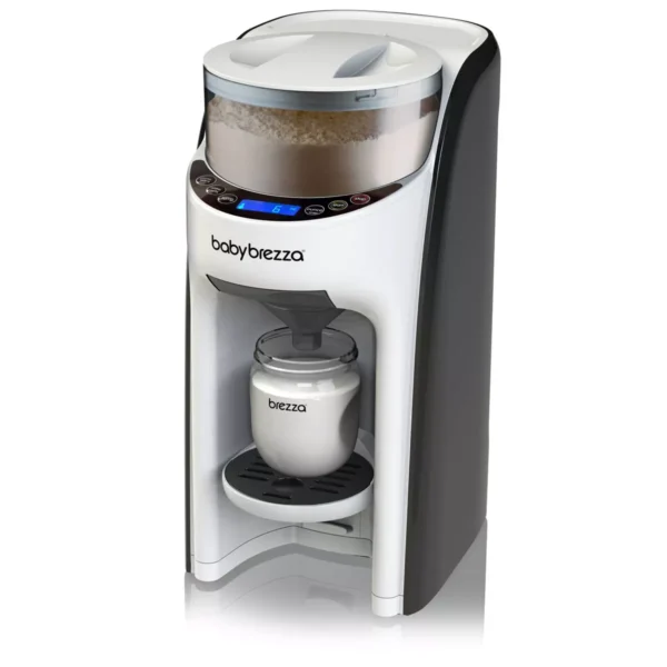 The Baby Brezza Formula Pro Advanced automatically mixes and dispenses formula for warm bottles in seconds. Enjoy accurate ratios, hygienic storage, and customizable settings. Sleep more, stress less, and bond more with your baby. Explore the convenience of the Baby Formula Dispenser Pro Advance today! 