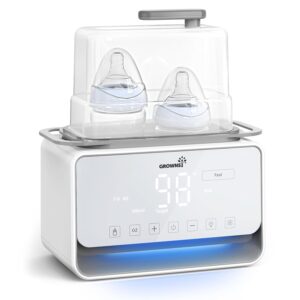 Transform Your Feeding Routine with the GROWNSY 12-in-1 Fast Baby Bottle Warmer! The Ultimate Time-Saver for Busy Parents
