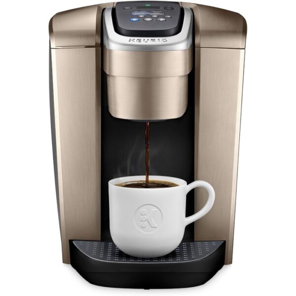 Brew your perfect cup with the Keurig K-Elite Single Serve K-Cup Pod Coffee Maker ! Custom sizes, bold brew, iced coffee, and hot water!