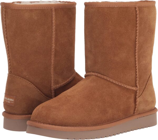 Stay cozy and stylish with Koolaburra by UGG Koola Short Boots for Women – suede, faux fur lining, and EVA soles. Perfect for winter warmth!