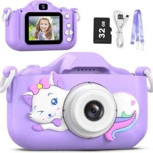 Capture creativity with the Goopow Kids Digital Camera! This perfect gift for kids ages 3-9 features selfie mode and a durable, shockproof design!