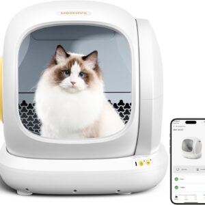 Discover the MeoWant Self-Cleaning Cat Litter Box MW-SC02 75L Extra Large with smart app control, odor removal, and anti-pinch safety.