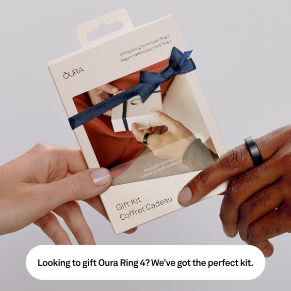 Track sleep, heart rate, and stress with the sleek Oura Ring 4 Gold Smart Ring. Stylish, durable, and smart with 8-day battery life.