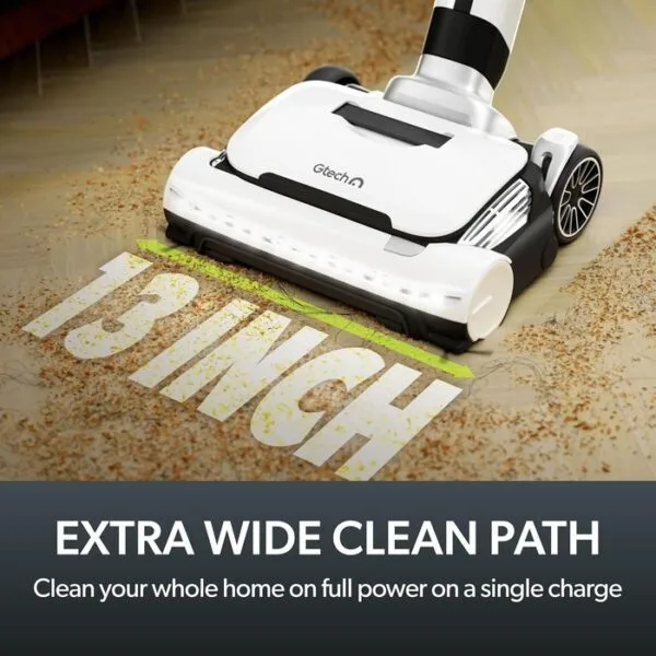 Discover the Gtech AirRAM 3 Cordless Vacuum Cleaner: Lightweight for carpets and hardwood floors. Pet-friendly with anti-hair wrap technology.