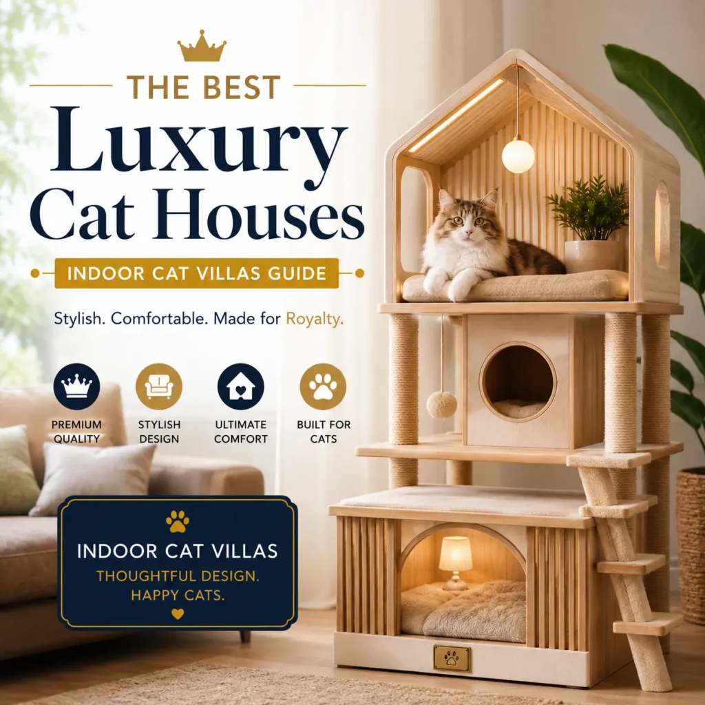Best Luxury Cat Houses | Stylish Indoor Cat Villas & Modern Cat Furniture - Buyer's Guide