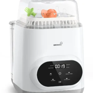 Grownsy EaseClean Bottle Washer Pro | All-in-One Bottle Washer and Sterilizer and Dryer |